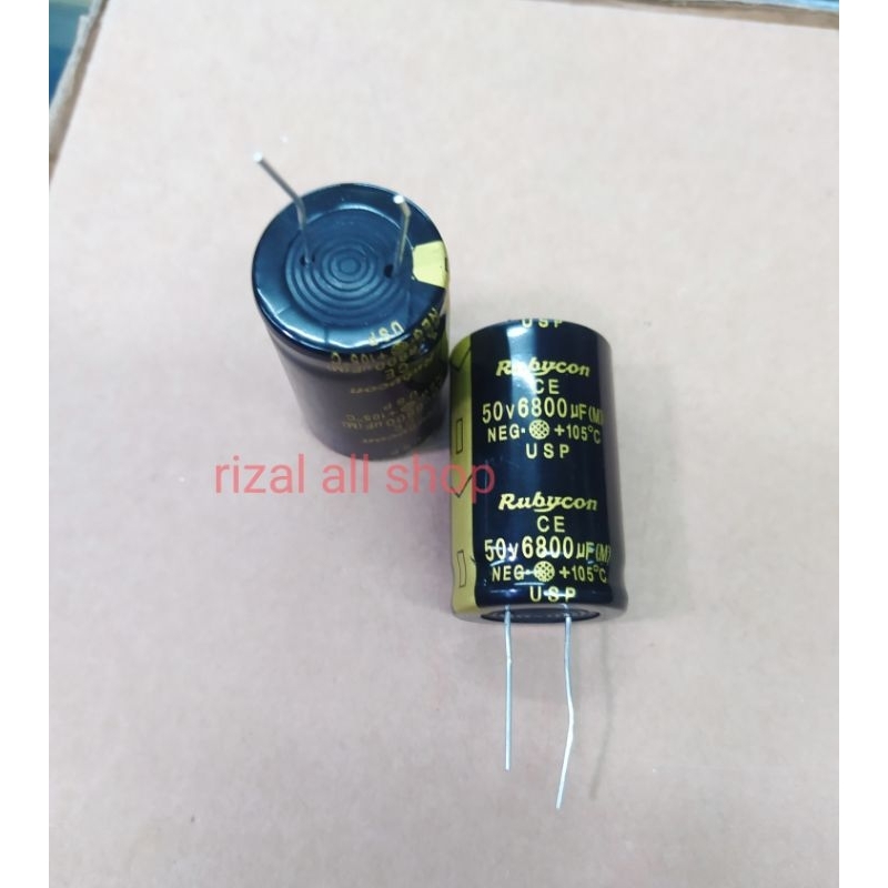 Elco 6800uf 50v rubycon