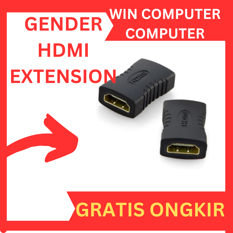 Konektor hdmi female to female / konektor HDMI cewe cewe / konektor hdmi/sambungan hdmi