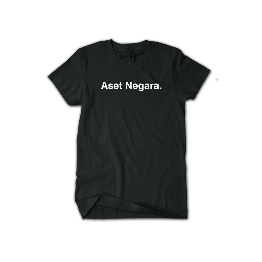KAOS DISTRO ASET NEGARA KATA HUMOR LUCU TERLARIS NIDARSTORE