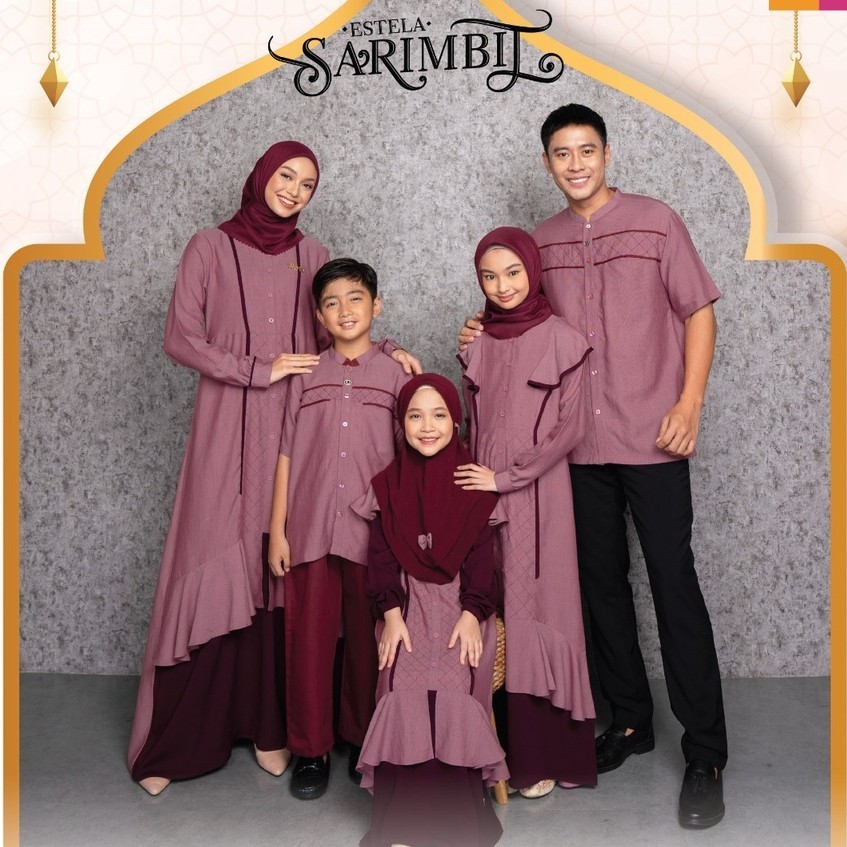SARIMBIT NIBRAS/ESTELA MAROON/FAMSET