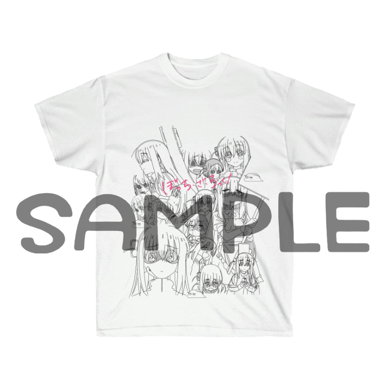 Kaos Bocchi the Rock Hitori Gotou illustration [Bocchi the Rock!]