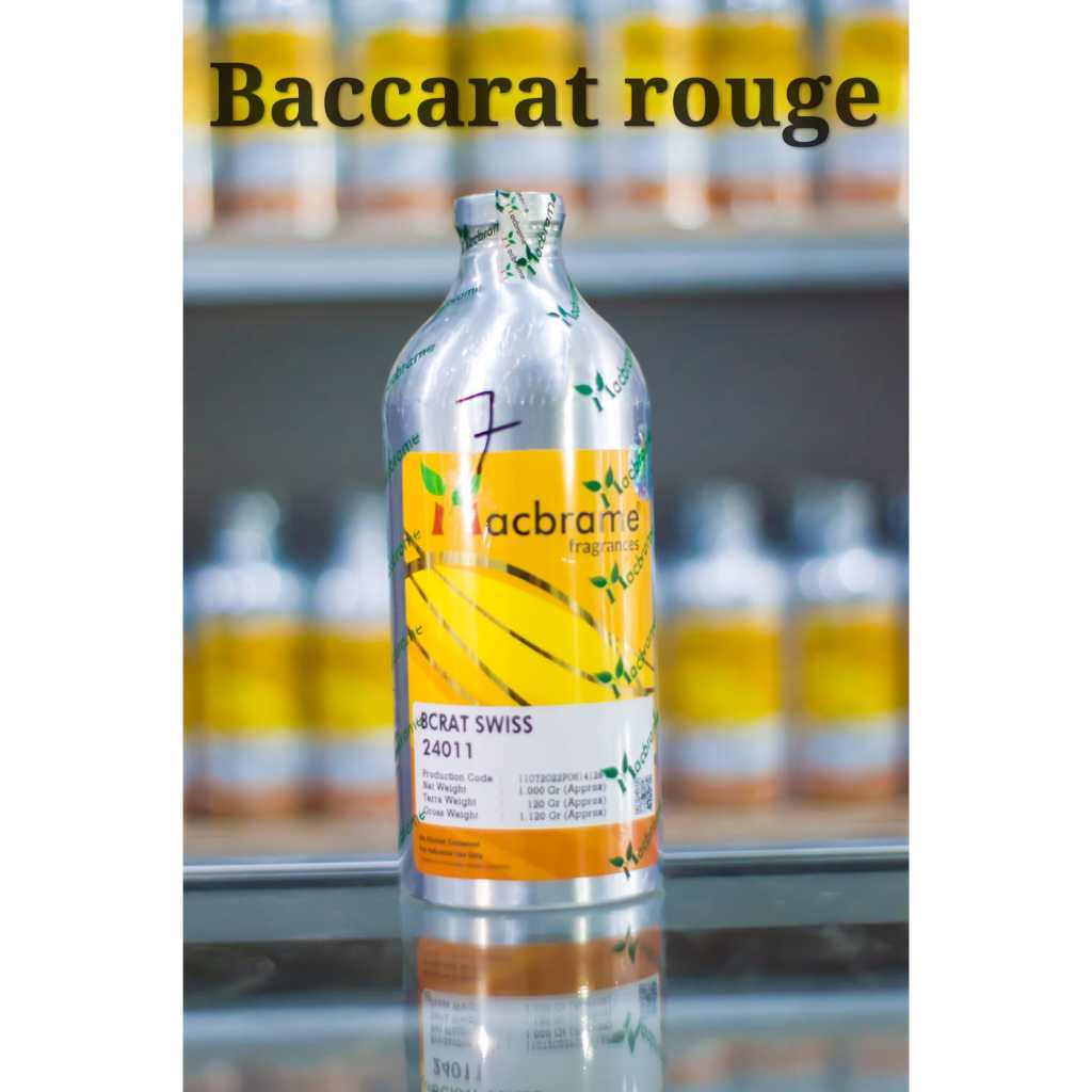 BCRAT SWISS BIBIT PARFUM SEGEL 1 KG PRODUK MACBRAME ( BACCARAT )