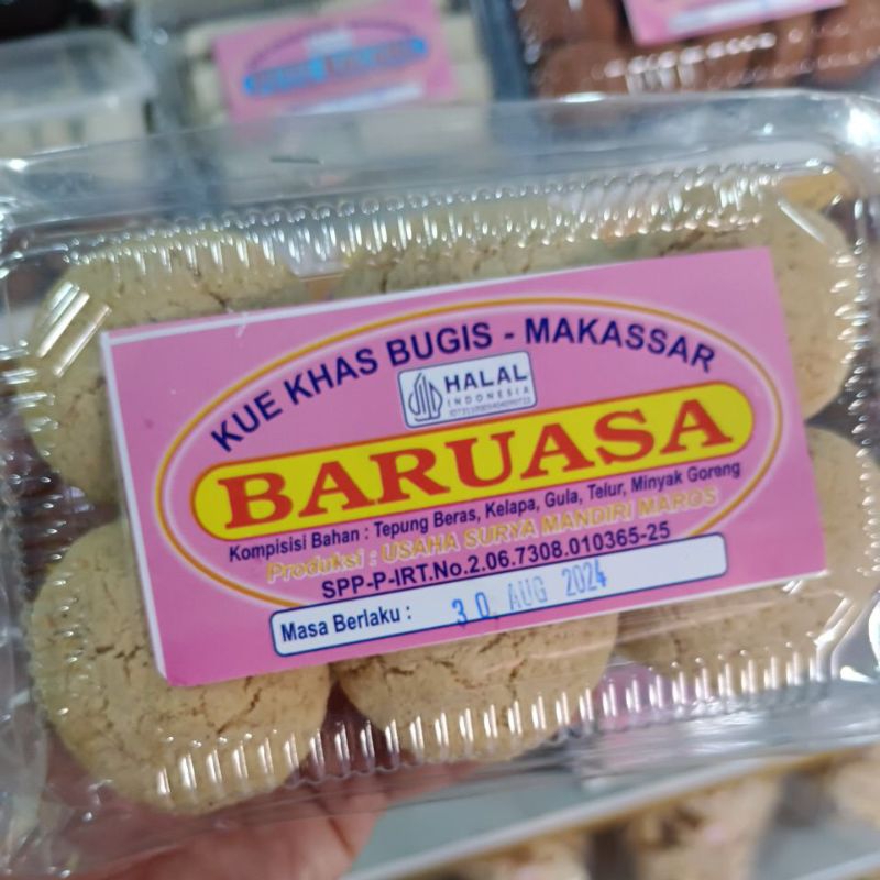 

Baruasa Kue Khas Bugis - Makassar 185gr