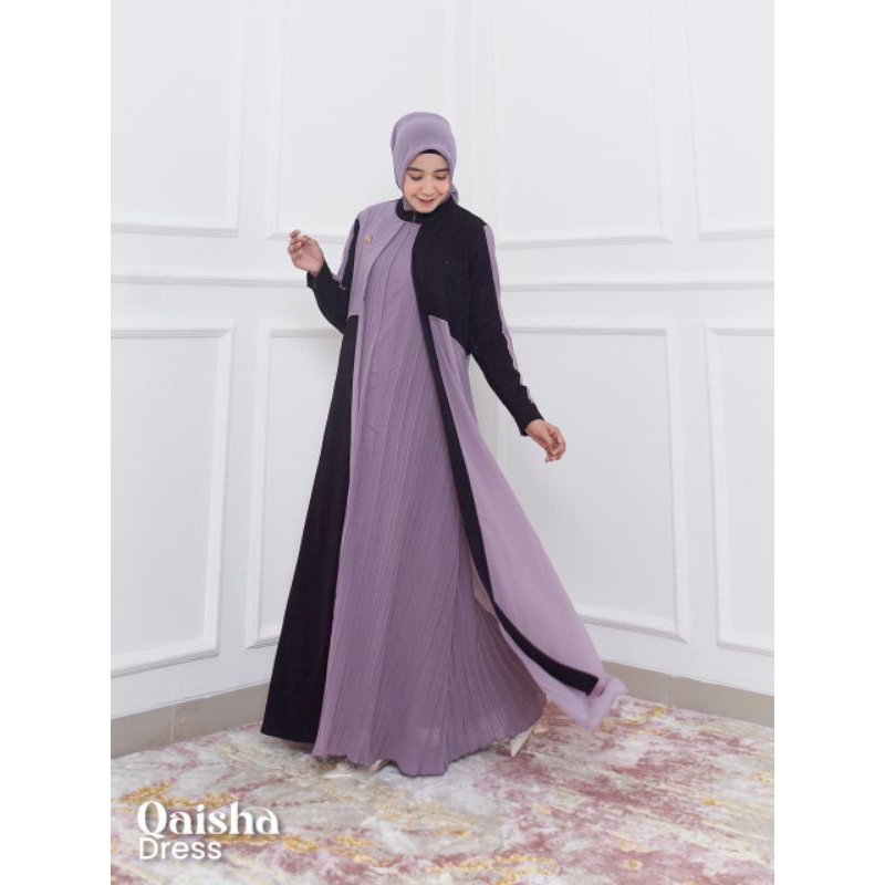 Qaisha Dress by Marevi | Qaisha Series | Gamis Cantik | Marevi | D'Hijab of Mey