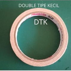 

DOUBLE TAPE / PEREKAT DUA SISI UKURAN 6MM (1/4 INCH)