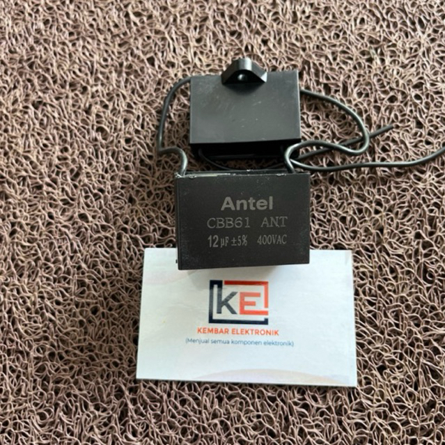 KAPASITOR CBB61 12UF 400V CAPASITOR SEGI KOTAK