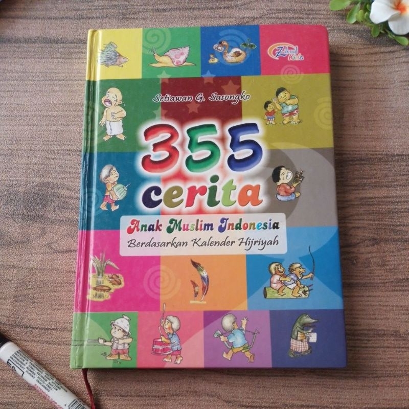 Buku 355 cerita anak muslim indonesia preloved