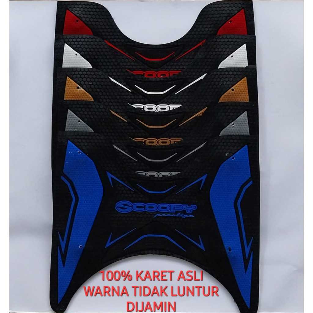 KARPET MOTOR HONDA NEW SCOOPY 2021- 2024/ALAS KAKI MOTOR HONDA NEW SCOOPY 2021-2024