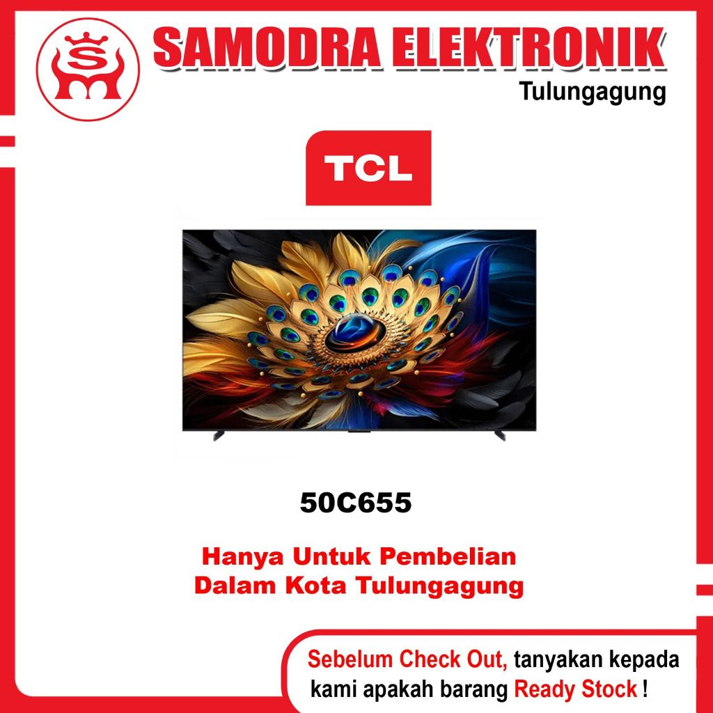 LED TCL 50C655 | Led TV 50 Inch TCL QLED 50C655 Android TV