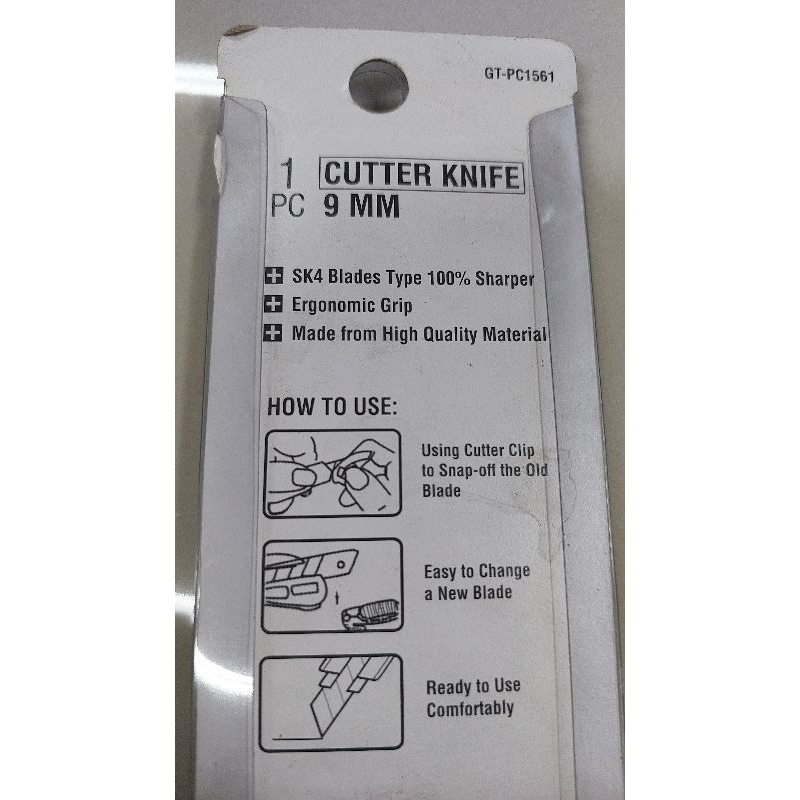 

TEKIRO Pisau Cutter 9mm/Cutter Knife 9mm
