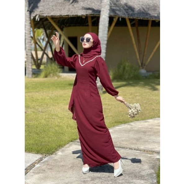 DRESS CALENDULA / DRESS SATIN VELVET PREMIUM / DRESS KONDANGAN / DRES LAMARAN / DRESS MAXMARA / GAMI
