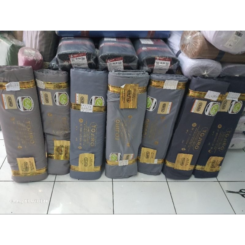 Kain Toyobo Tojiro Premium Warna Abu