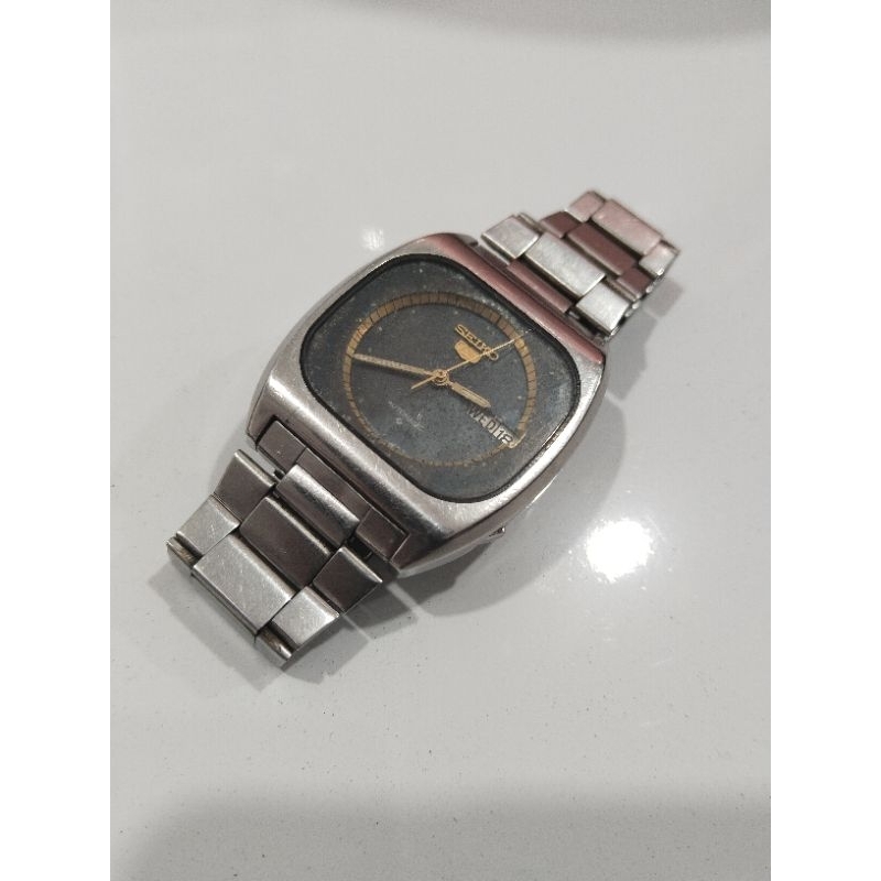 jam tangan vintage seiko5 kotak automatic all fungsi normal