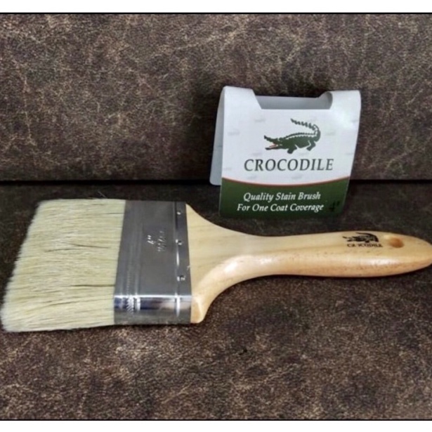 

KODE A9Z 4inchi Kuas cat cap buaya asli 4 inchi kuas cat buaya crocodile asli buaya 4inchi kuas cat paint brush bulu putih bagus original
