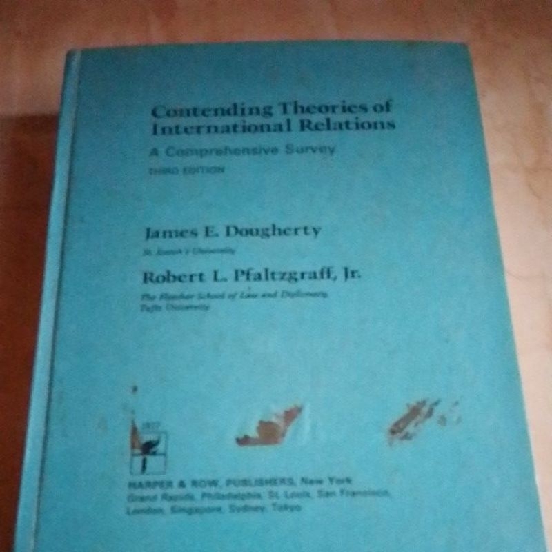 

Contending Theories of International Relations