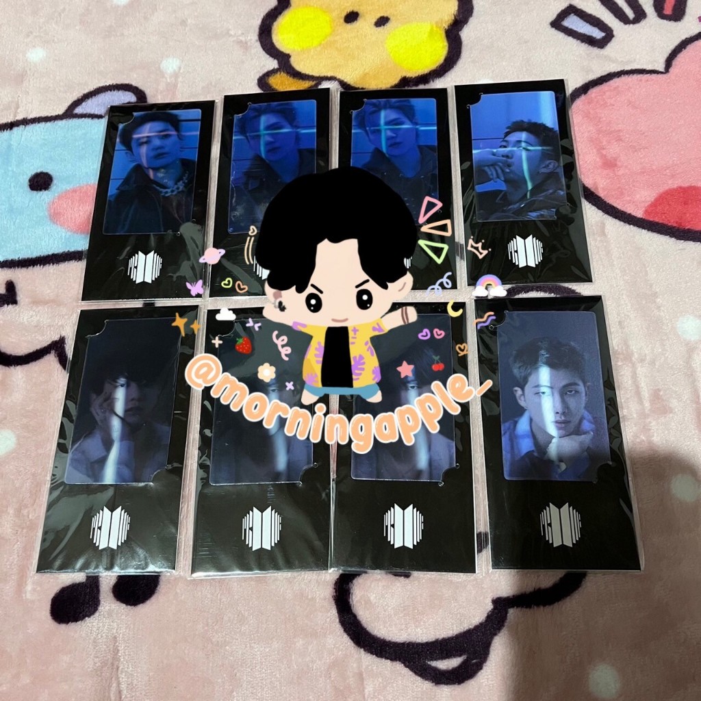 [Baca Deskripsi - Ready Stock] BTS Lenticular Bookmark Proof Ver. 1 & Ver. 2 Suga Jungkook RM Sealed