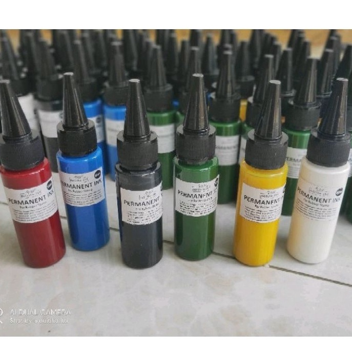 

KODE M8G Tinta Stempel Plastik Tinta Stempel Permanen Permanent Ink for rubber stamp