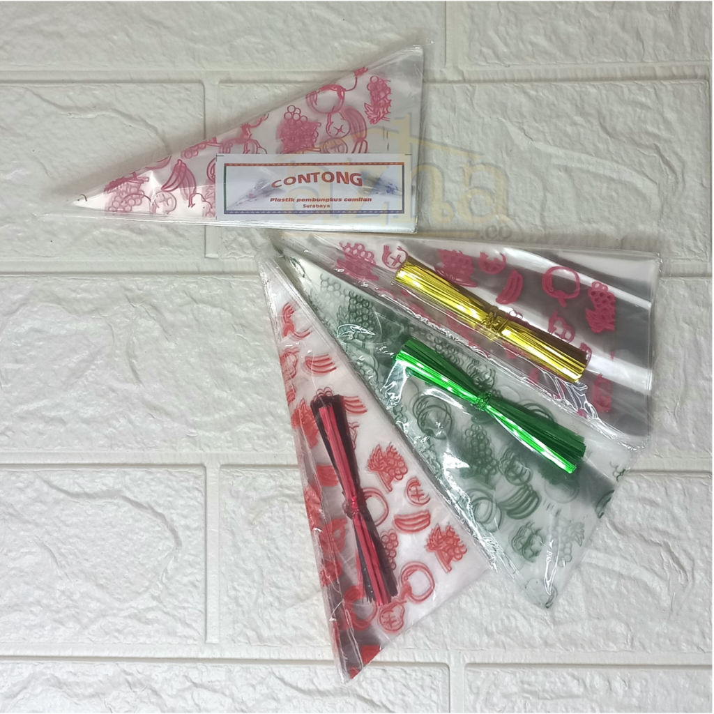 Plastik Contong Kacang Mete Segitiga