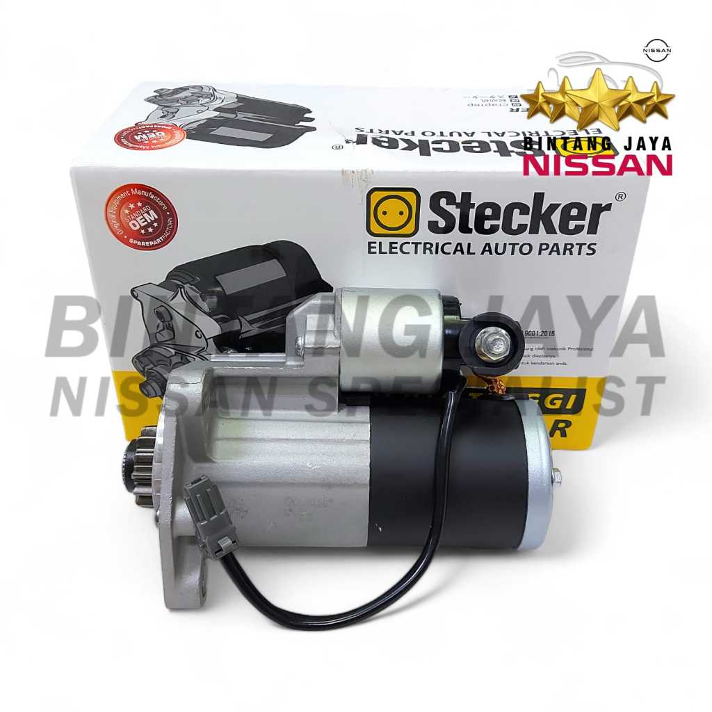 Dinamo Starter Nissan Xtrail T31 2500cc Stecker High Quality