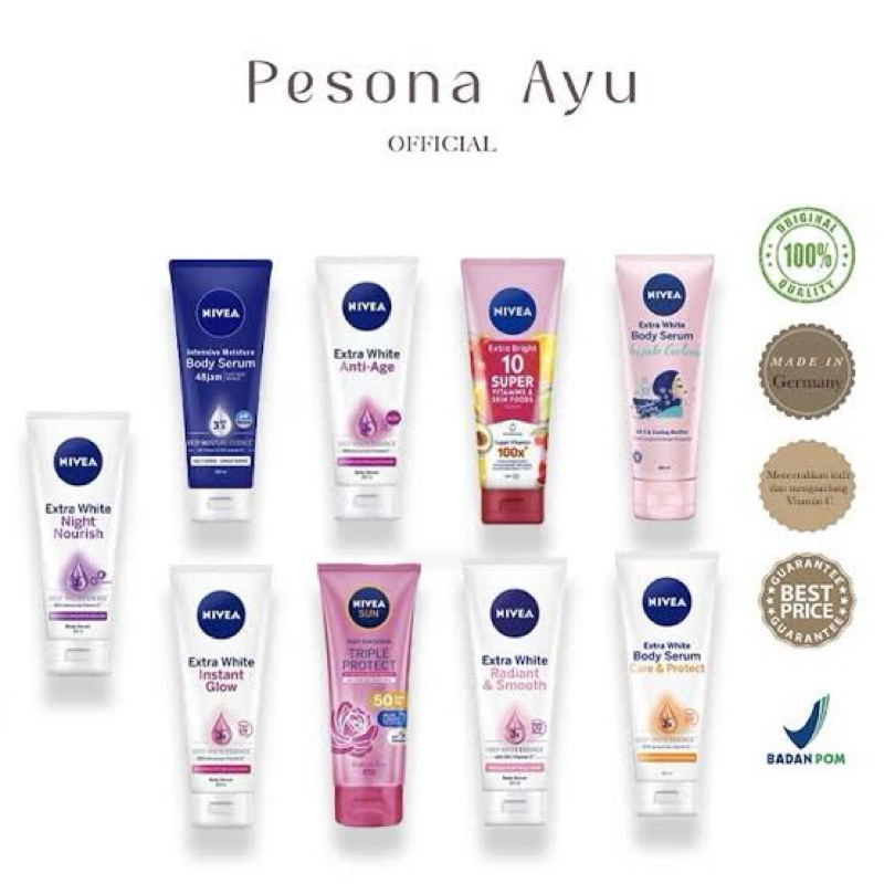 NIVEA EXTRA WHITE BODY SERUM