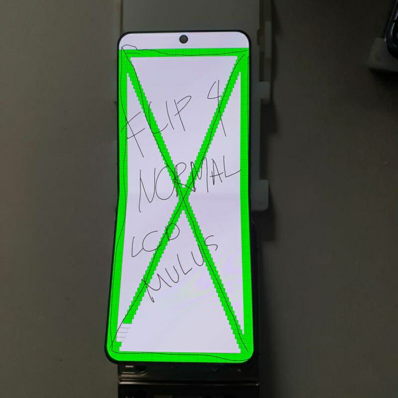 Lcd Samsung Z Flip 4 Original Copotan Normal
