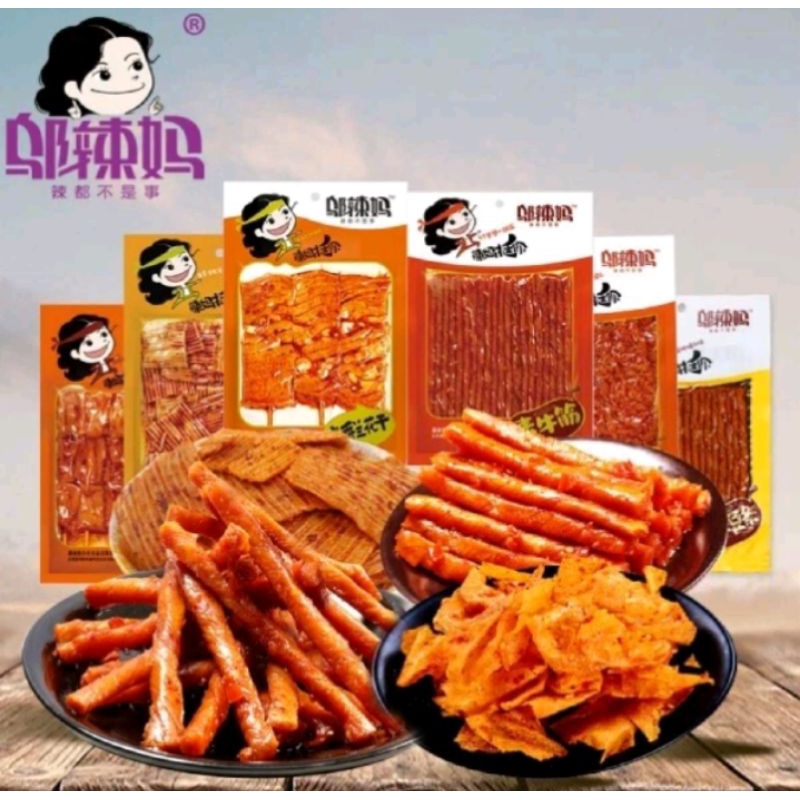 

(HALAL VEGE) Tofu Gluten LaTiao Wulama Vege SyBean Kulit Tahu LaTiao