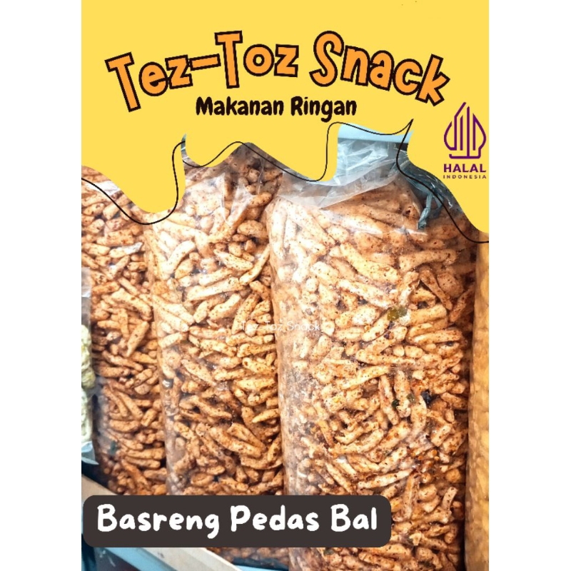 

Gemary Snack Cemilan Enak 100% BASRENG PEDAS DAUN JERUK 1 BALL, Renyah, Lezat, Enak Banget, Makanan Ringan Murah Meriah