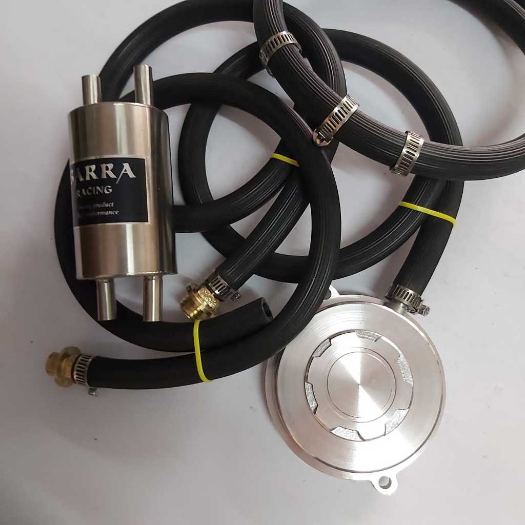 Tabung Hawa KLX 150 Bara Racing Black