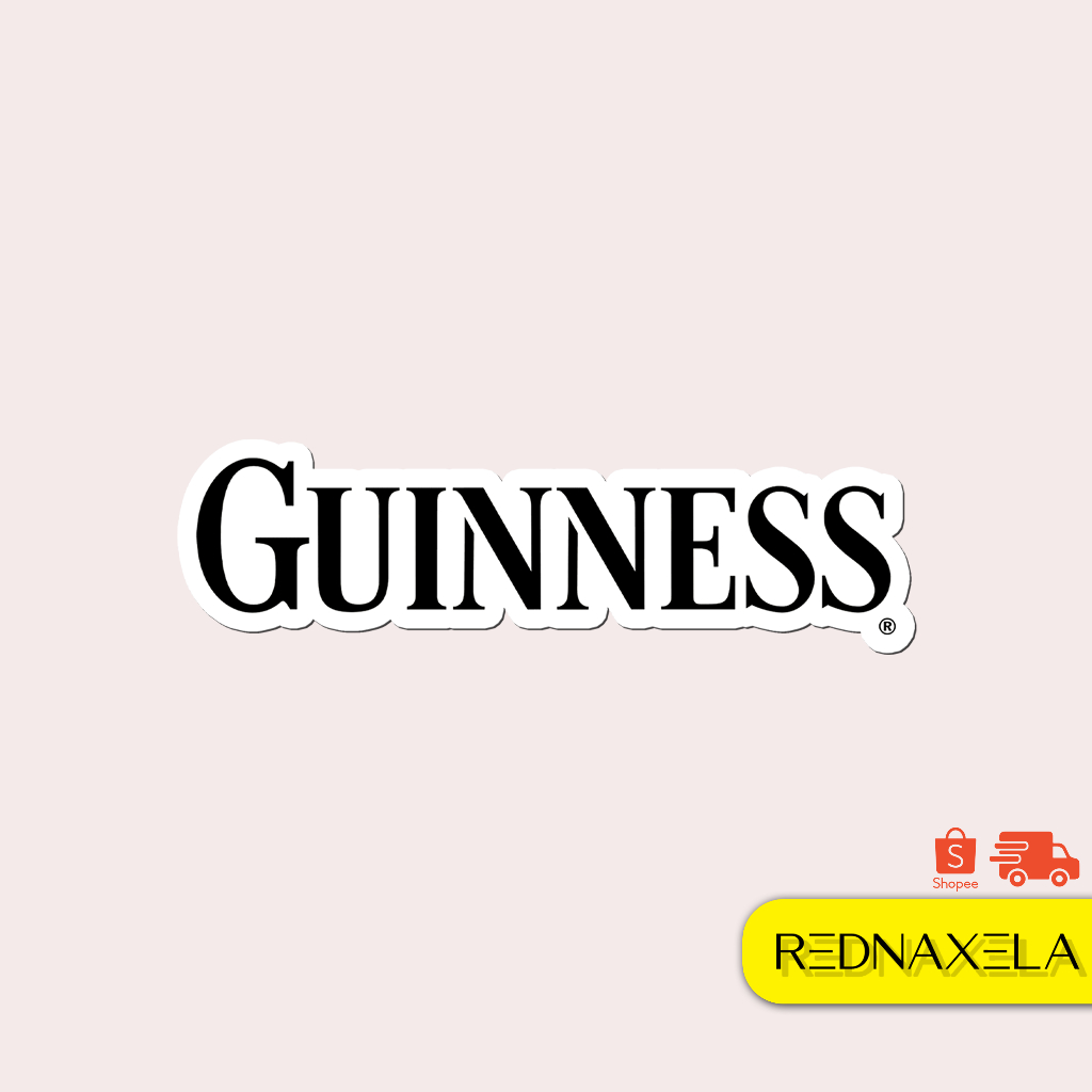 

Stiker Vinyl Guinness Stiker Koper Outdoor Waterproof Sticker