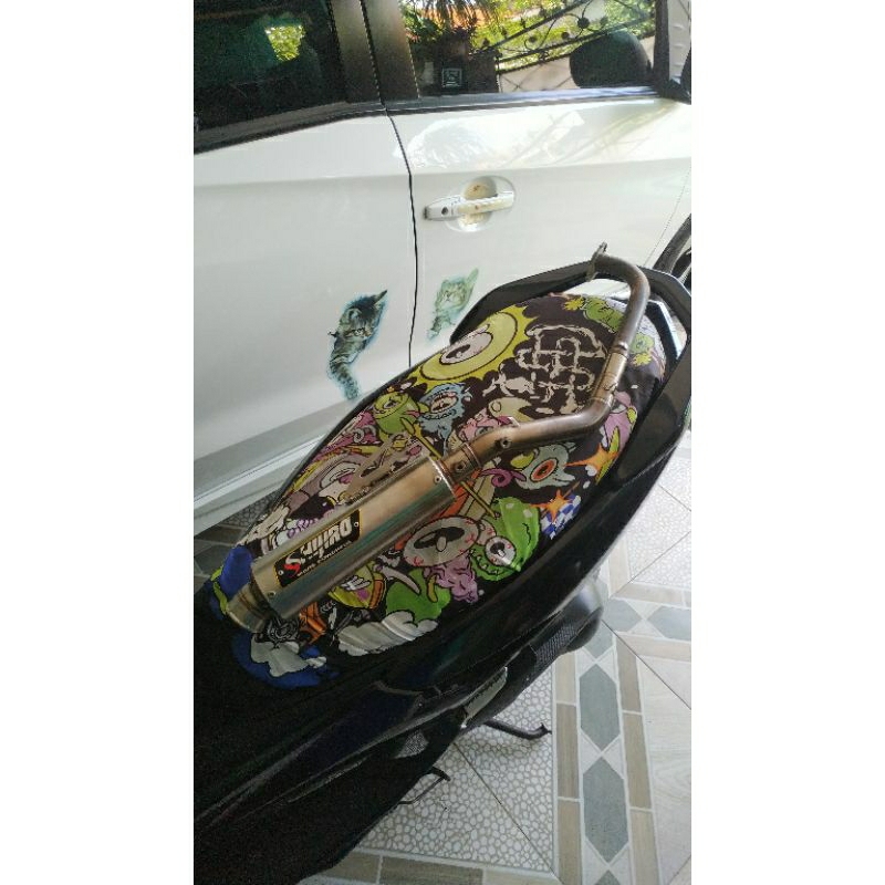 KNALPOT SHIJIRO PNP AEROX OLD