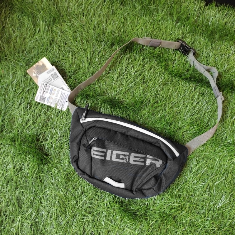WAISTBAG EGER1989 CONSERVE BLACK TAS SELEMPANG