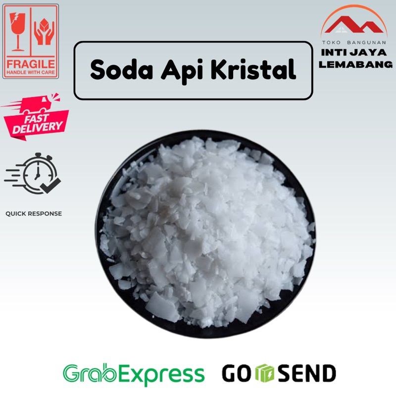 Soda Api Kristal 1kg - Pelancar Saluran Tersumbat