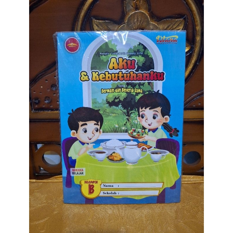 BUKU PAKET B KURIKULUM MERDEKA PAUD/TK isi 9 buku