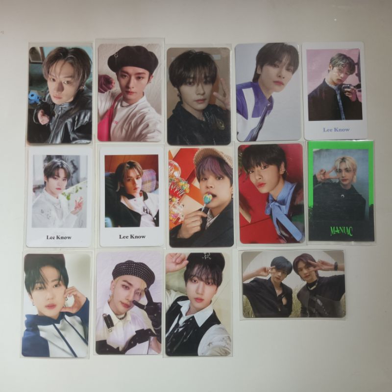 pc photocard straykids skz Leeknow lino lee know i.n jeongin ayen seungmin changbin hyunjin hj haje 