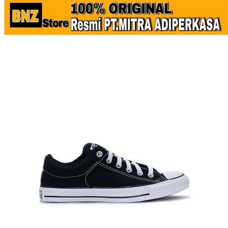 Sepatu Sneakers Pria Converse CTAS HI Street Black/White