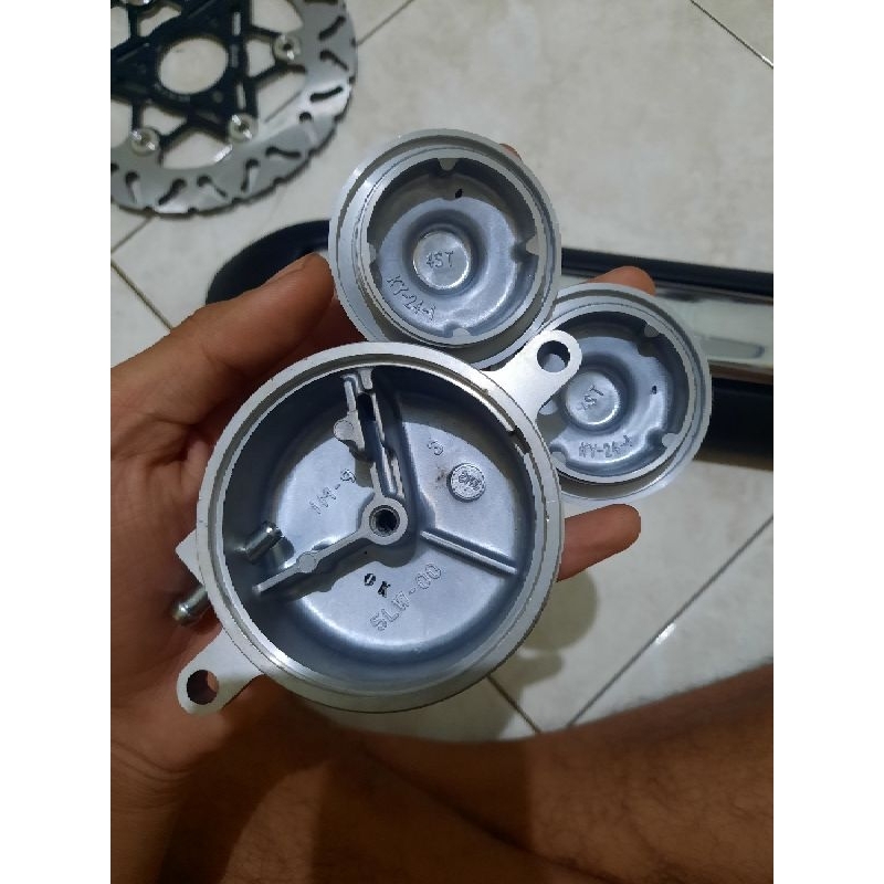 tutup klep dan sentrik mio sporty mio smile original YGP (Chrome)