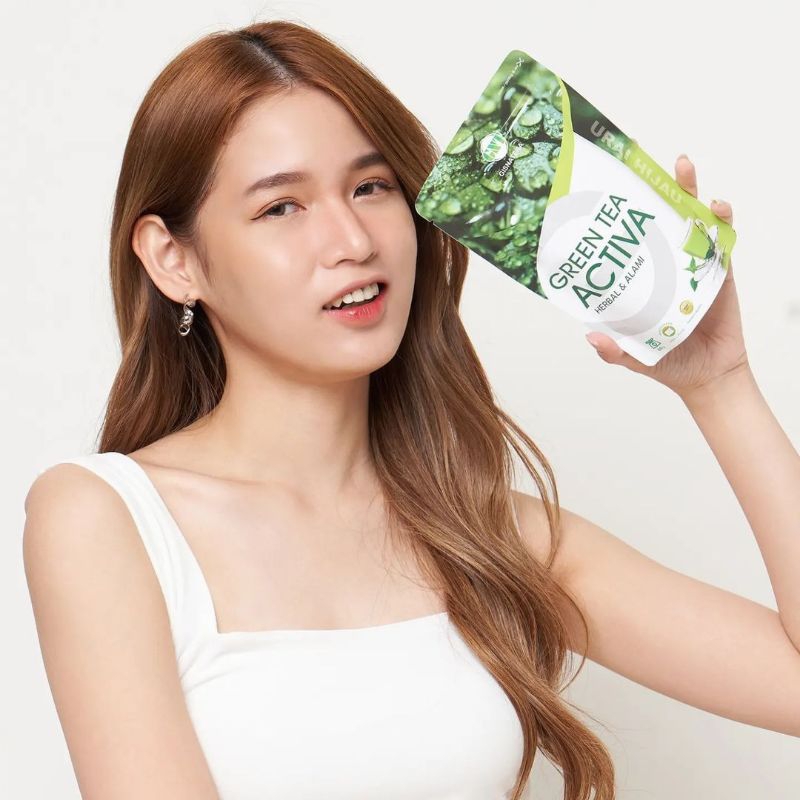 

Teh Hijau Diet Pelangsing Greentea Activa Varian Urai 60Gram