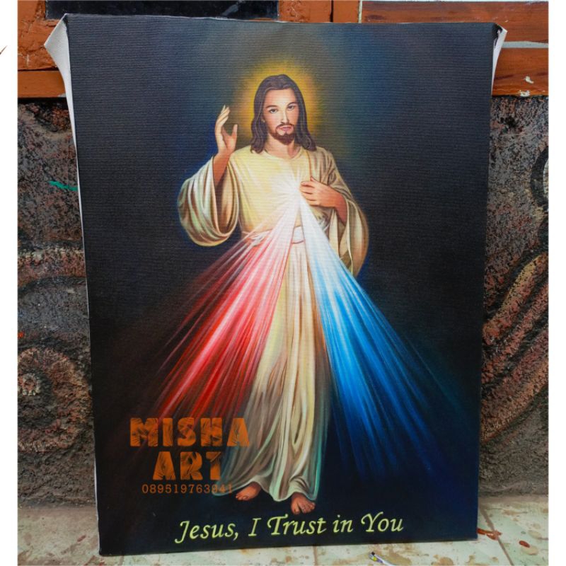 Lukisan yesus lukisan wajah