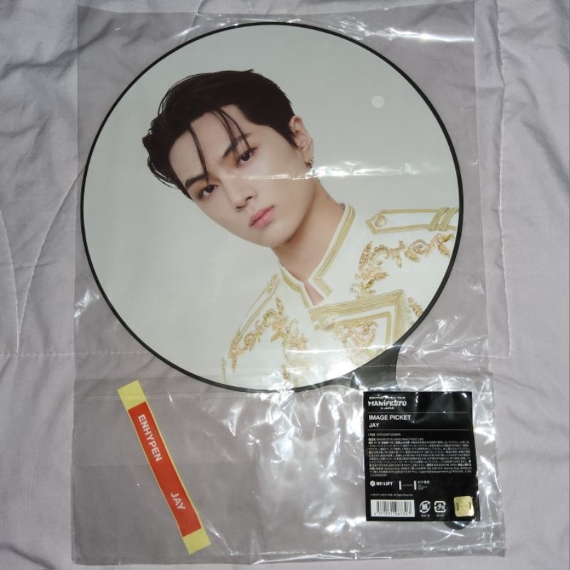 [Enhypen Merch Official] Jay Image Picket Manifesto Japan - Binder Note ENniversary 2022