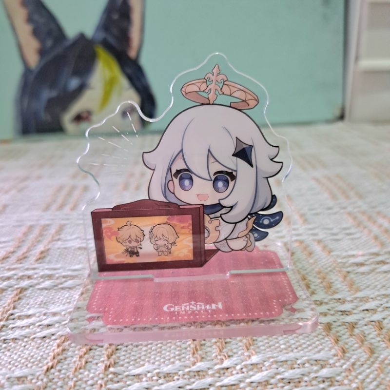 Official Genshin Impact Paimon Stand Akrilik Jepit