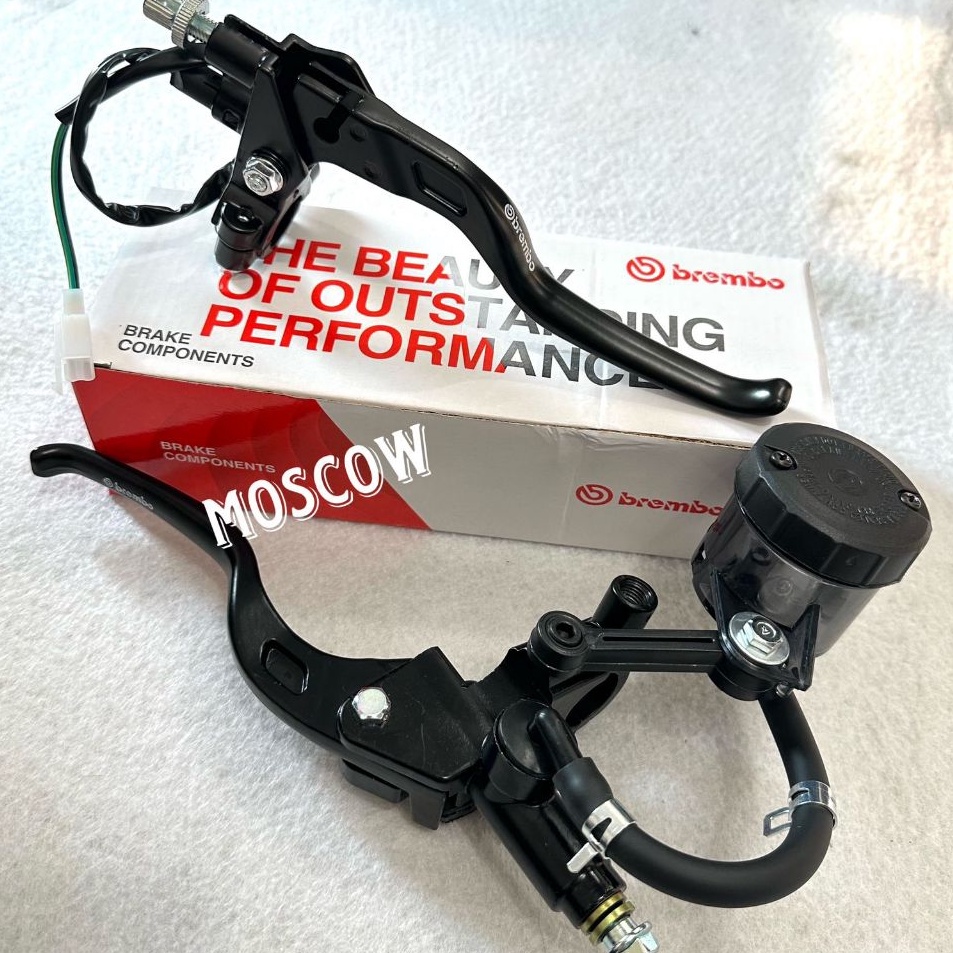 MASTER REM BREMBO FULLSET KIRI KANAN HANDLE KANAN TABUNG BIG SMOKE BREMBO  HANDEL KIRI ADA SWITCH RE