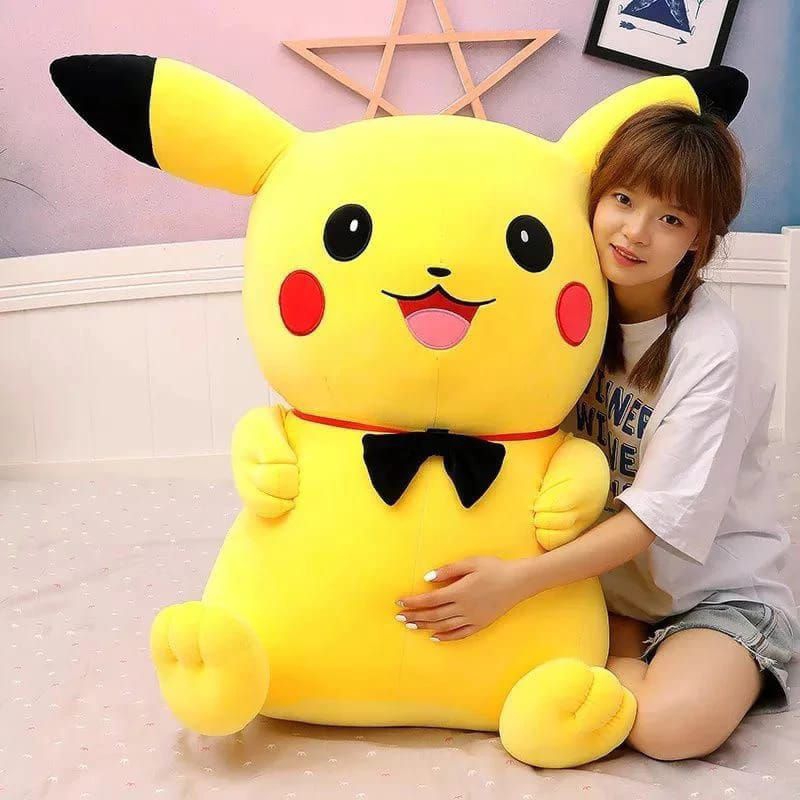 Boneka Pikachu Jumbo 50cm/Boneka Lucu/Lembut