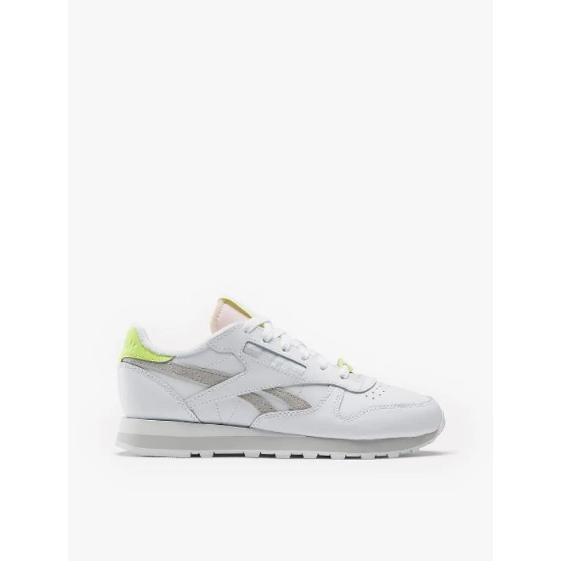 Sepatu Reebok Classic Leather Sneakers Casual Kets Sneaker Kasual Wanita Cewek Original Putih