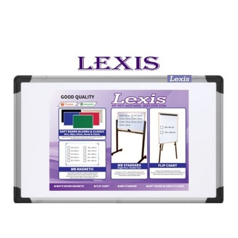 

Papan Tulis White Board gantung ukuran 20 x 30