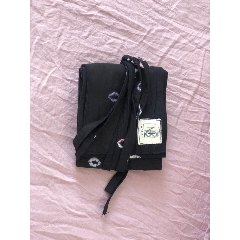 PRELOVED_AGEM Obi Belt Batik Jumputan Handmade