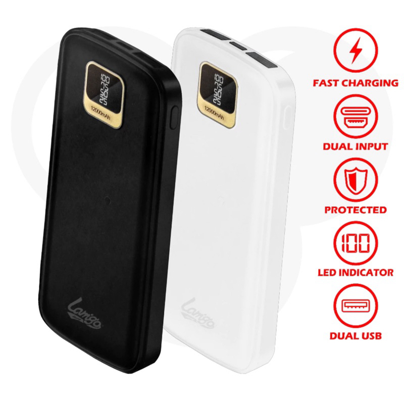 Powerbank LAMIGO LT-129 12000mAh