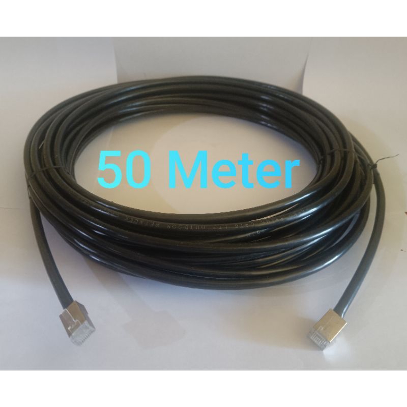 Kabel LAN VARRO FTP CAT6 DOUBLE JACKET 50 Meter