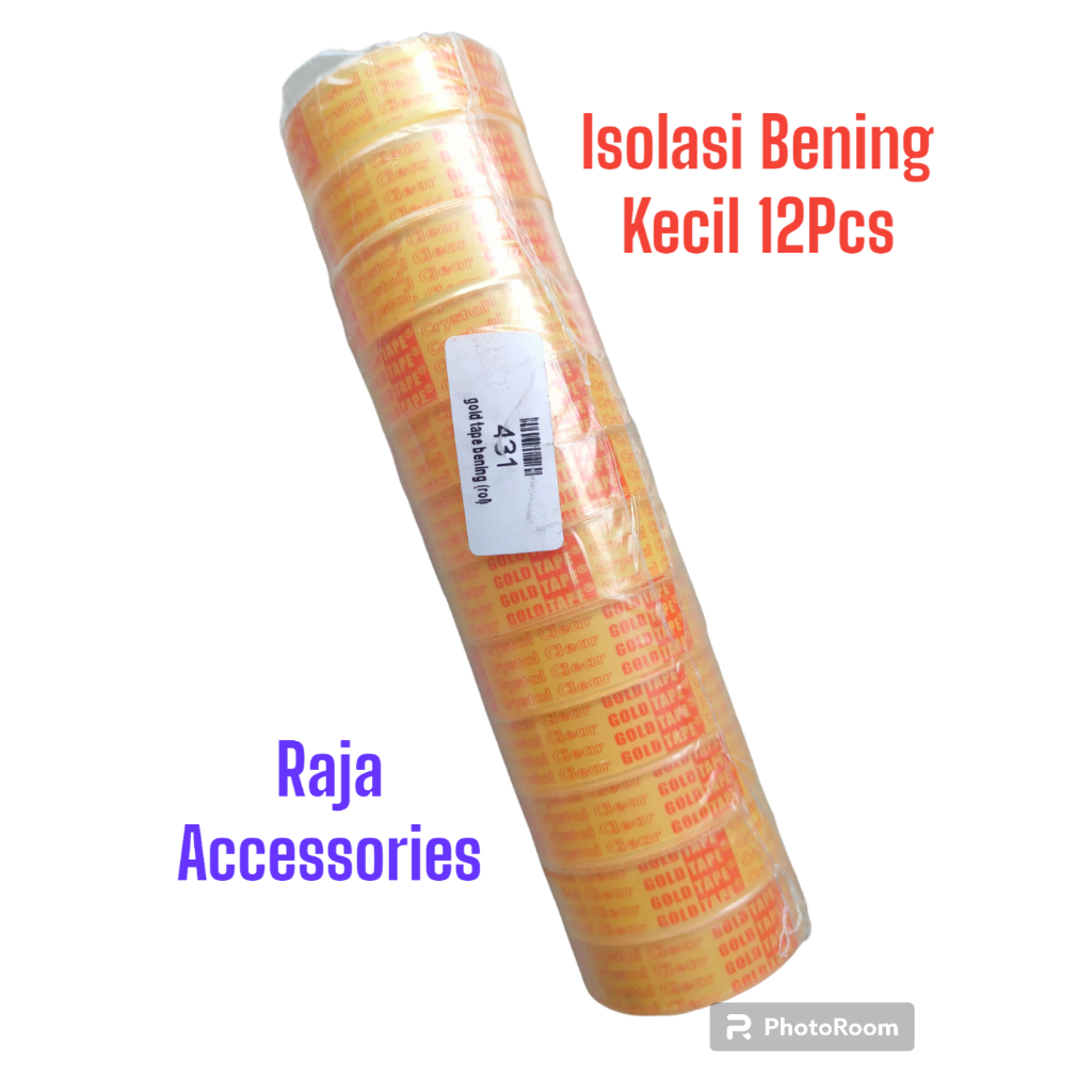 

SOLASI BENING KECIL / GOLDTAPE 12 PCS