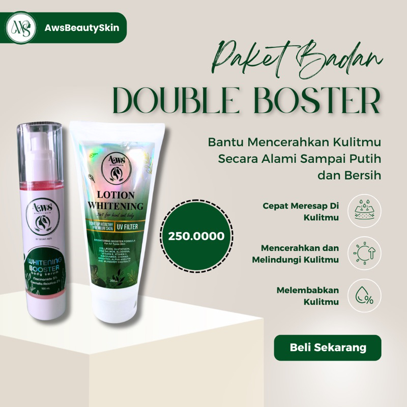Paket Badan Double Boster by AWS
