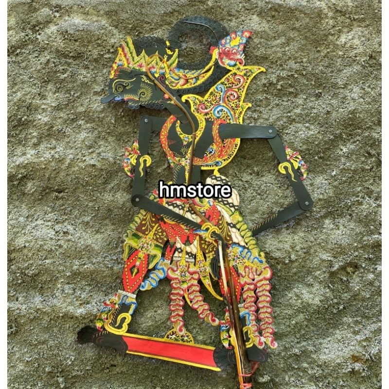 Wayang Kulit Kerbau Gatotkaca Alusan